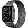 Apple Watch Series 6 GPS + Cellular 40mm Graphite S. Steel Case w. Graphite Milanese L. (MG2U3+M06Y3) - зображення 1