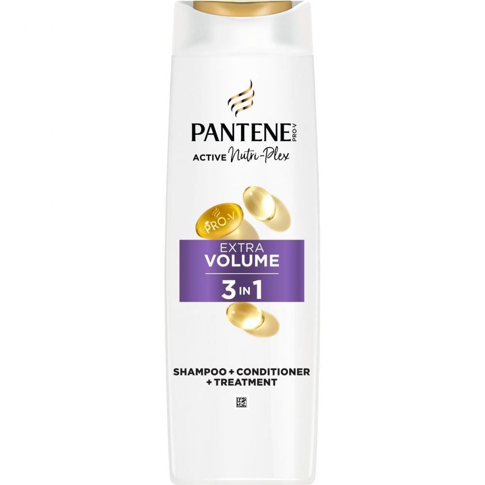 Pantene Pro-v Шампунь  Pro-V 3 в 1 Додатковий об'єм 325 мл - зображення 1