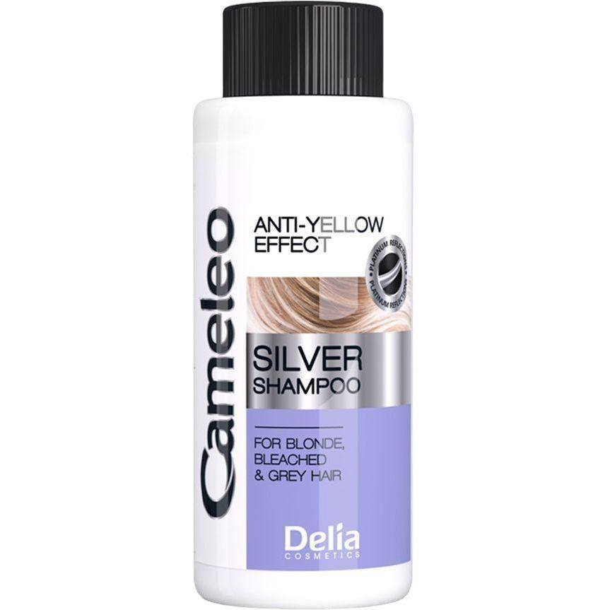 Delia Cosmetics Шампунь  Cameleo Silver Anti-Yellow Effect Mini 50 мл - зображення 1