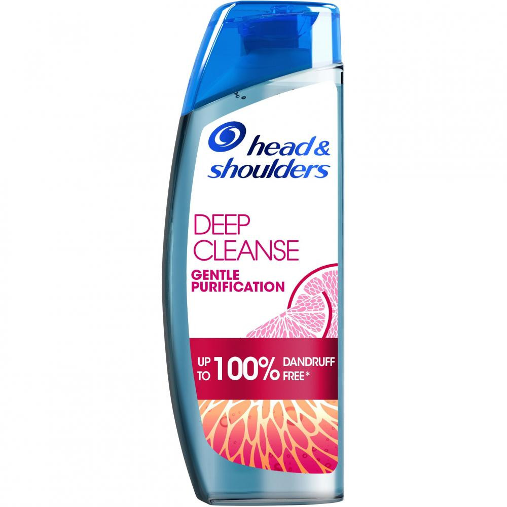 Head & Shoulders Шампунь проти лупи  Deep Cleanse Gentle Purification Грейпфрут 300 мл - зображення 1