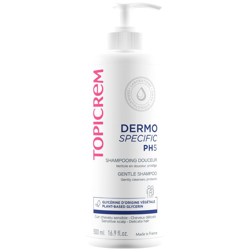 Topicrem Шампунь-молочко  Dermo Specific pH5 Gentle Milk Shampoo 500 мл - зображення 1