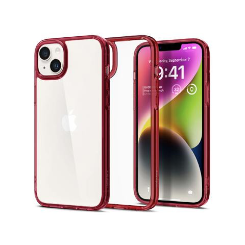 Spigen iPhone 14 Plus Ultra Hybrid Red Crystal (ACS04896) - зображення 1