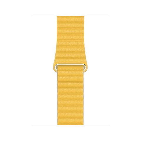 Apple Meyer Lemon Leather Loop for  Watch 42/44mm (MXAE2) (Large) - зображення 1