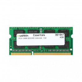   Mushkin 4 GB SO-DIMM DDR3 1333 MHz Essentials (991647)