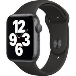   Apple Watch SE GPS 44mm Space Gray Aluminum Case w. Black Sport B. (MYDT2)