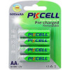 Акумулятор PKCELL AA 600mAh NiMH Pre-charged Rechargeable 4шт (PC/AA600-4BA)