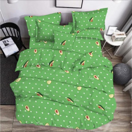   Zastelli Комплект постільної білизни  Avocado on Bright Green Сімейний 145х210 х 2 (2500000994661)