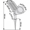 NEO Tools 180 люмен, 2200 мАг, 3.7В Li-Ion, SMD LED, датчик сутінків, IP44 (99-085) - зображення 5