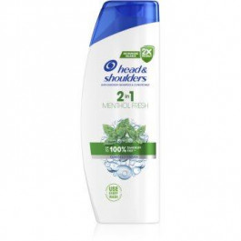   Head & Shoulders Menthol Fresh 2in1 шампунь та кондиціонер 2 в1 проти лупи 400 мл