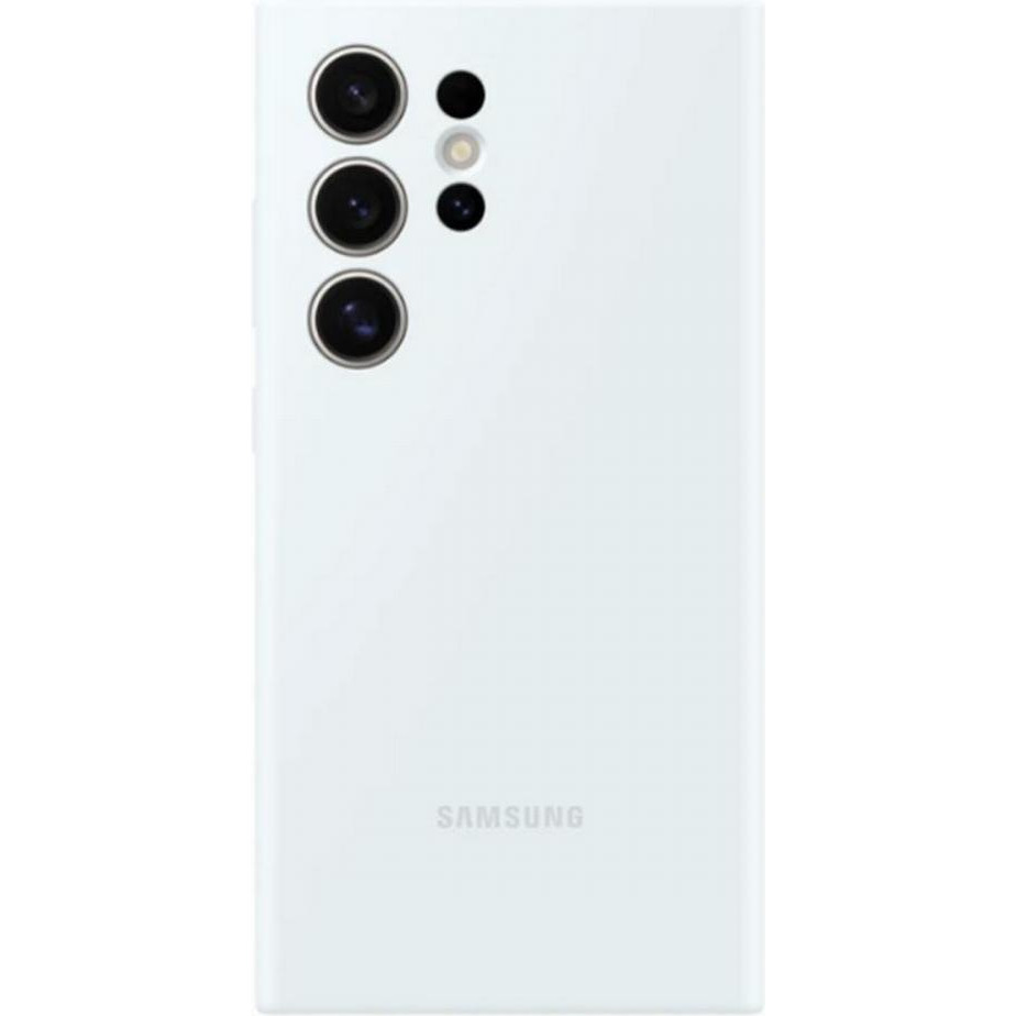 Samsung S928 Galaxy S24 Ultra Silicone Case White (EF-PS928TWEG) - зображення 1