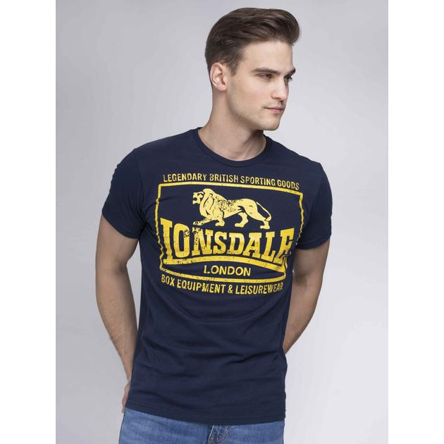 Lonsdale Футболка  HOUNSLOW 115722-3008 XXL NAVY (4250818919889) - зображення 1