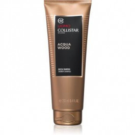   Collistar Uomo Acqua Wood Shower Shampoo Відновлюючий засіб для волосся та тіла для чоловіків 250 мл