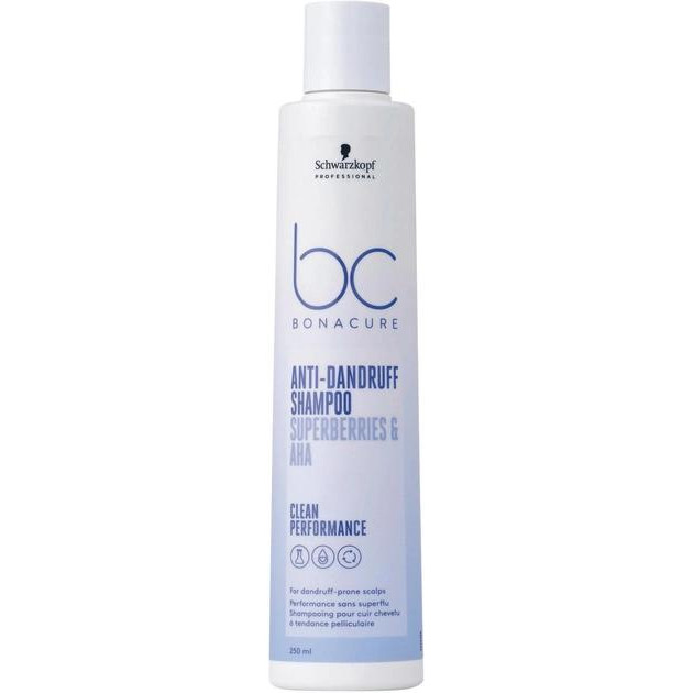 Schwarzkopf Шампунь  BC Boncaure Superberries&AHA проти лупи 250 мл (4045787998214) - зображення 1