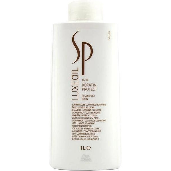 Wella Шампунь  Sp Luxeoil Keratin Protect для захисту кератину волосся 1000 мол (4015600612634/80056105668 - зображення 1