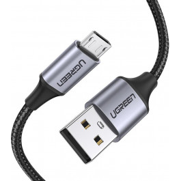   UGREEN US290 USB 2.0 AM to Micro USB 1m Black (60146)