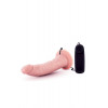 Blush Novelties Dr. Skin 7 Inch Realistic Vibrating Dildo with Suction Cup Vanilla T331554 - зображення 4