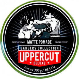   Uppercut Deluxe Моделирующая помада для волос  Matt Pomade Barbers Collection 300 г (815049025767)