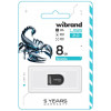 Wibrand 8 GB Scorpio Black USB 2.0 (WI2.0/SC8M3B) - зображення 2