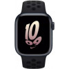 Apple Watch Nike Series 8 GPS 45mm Midnight Aluminum Case w. Black/Black Nike S. Band (MPH43) - зображення 2