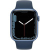 Apple Watch Series 7 GPS + Cellular 45mm Blue Aluminum Case w. Abyss Blue S. Band (MKJA3) - зображення 2