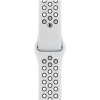 Apple Watch Nike SE GPS 44mm Silver Aluminum Case w. Pure Platinum/Black Nike Sport B. (MYYH2) - зображення 3