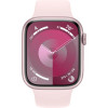 Apple Watch Series 9 GPS + Cellular 45mm Pink Alu. Case w. Light Pink Sport Band - S/M (MRMK3) - зображення 2