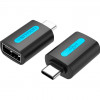 Vention USB-C Male to USB2.0 Female Black (CDTB0) - зображення 1