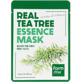   FarmStay Тканевая маска  Real Tea Tree Essence Mask с экстрактом чайного дерева 23 мл (8809715720126)