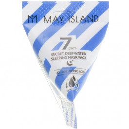   May Island Ночная маска для лица 7 Days Secret Deep Water Sleeping Mask Pack Увлажняющая 5 мл (8809515401171)