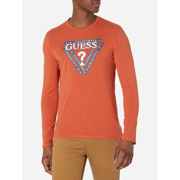 GUESS Лонгслів чоловічий  378765150 XL Помаранчевий (1159801374) - зображення 1