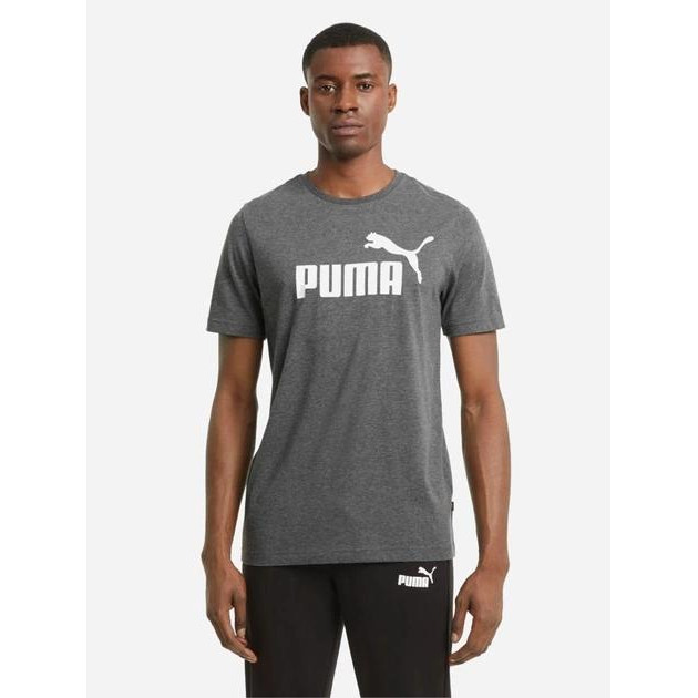 PUMA Футболка  Ess Heather Tee 58673601 L (4063697396739) - зображення 1