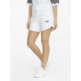   PUMA Спортивные шорты  Ess High Waist Shorts 84833902 M White (4064535368376)