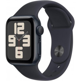   Apple Watch SE 2 GPS + Cellular 40mm Midnight Aluminum Case w. Midnight S. Band - M/L (MNTN3/MRGC3/MRG93)