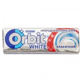   Orbit Гумка жувальна  White драже, 14 г (609136)