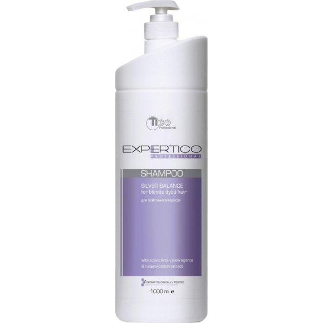 TICO Professional Шампунь для освітленого волосся  Expertico Silver Balance Shampoo 1 л (8134790300322) - зображення 1