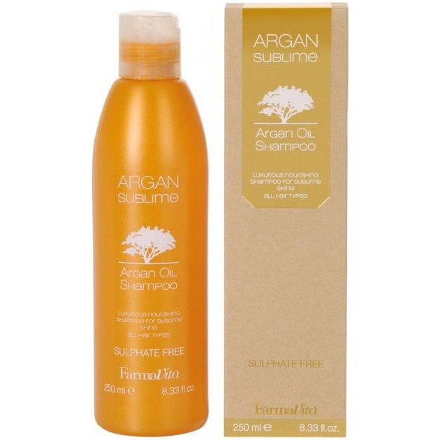 FarmaVita Шампунь  Argan Sublime с аргановым маслом 250 мл (8022033004802) - зображення 1