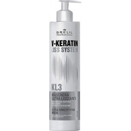   Brelil Ультрарозгладжуюча маска для волосся  V-Keratin Liss System KL3 Ultra Smoothing Mask 500 мл (8011935