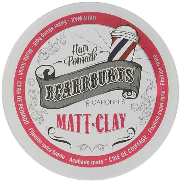 Beardburys Глина для волосся з матовим ефектом  Matt-Clay New 100 мл (8431332127578) - зображення 1