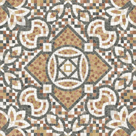   Golden Tile Arte Mosaico brown AM7830 40x40 см