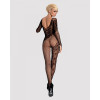 Obsessive Bodystocking F210 black S/M/L (SO7221) - зображення 4