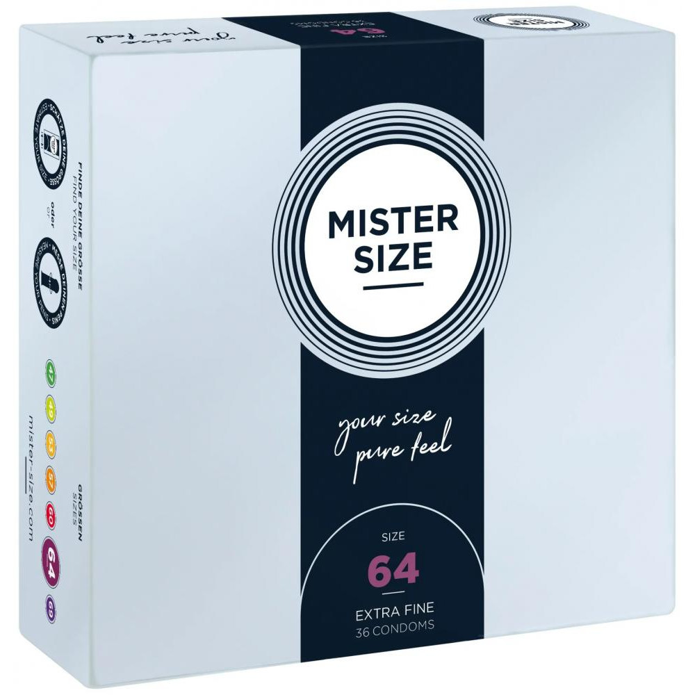 Mister Size pure feel - 64 (36 шт) (SO8054) - зображення 1