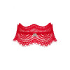 Obsessive Bergamore choker, red (SO7686) - зображення 1