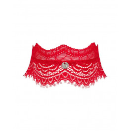   Obsessive Bergamore choker, red (SO7686)