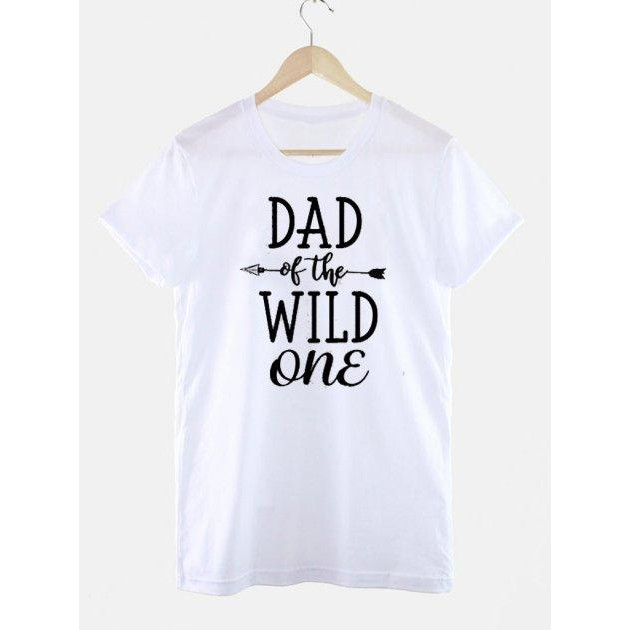 Love&Live Футболка  Dad of the wild one LLP00686 XXXL Белая (LL2000000254326) - зображення 1