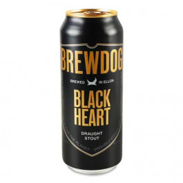   BrewDog Пиво  Black Heart темне з/б, 0,44 л (5056025471368)