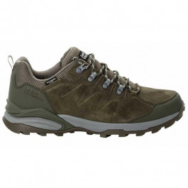   Jack Wolfskin Напівчеревики refugio texapore low m (4049851_5719) 9.5 Коричневий