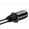 Baseus USB Car Charger USB 3.0 + USB-C 30W Black (CCALL-YS01) - зображення 5