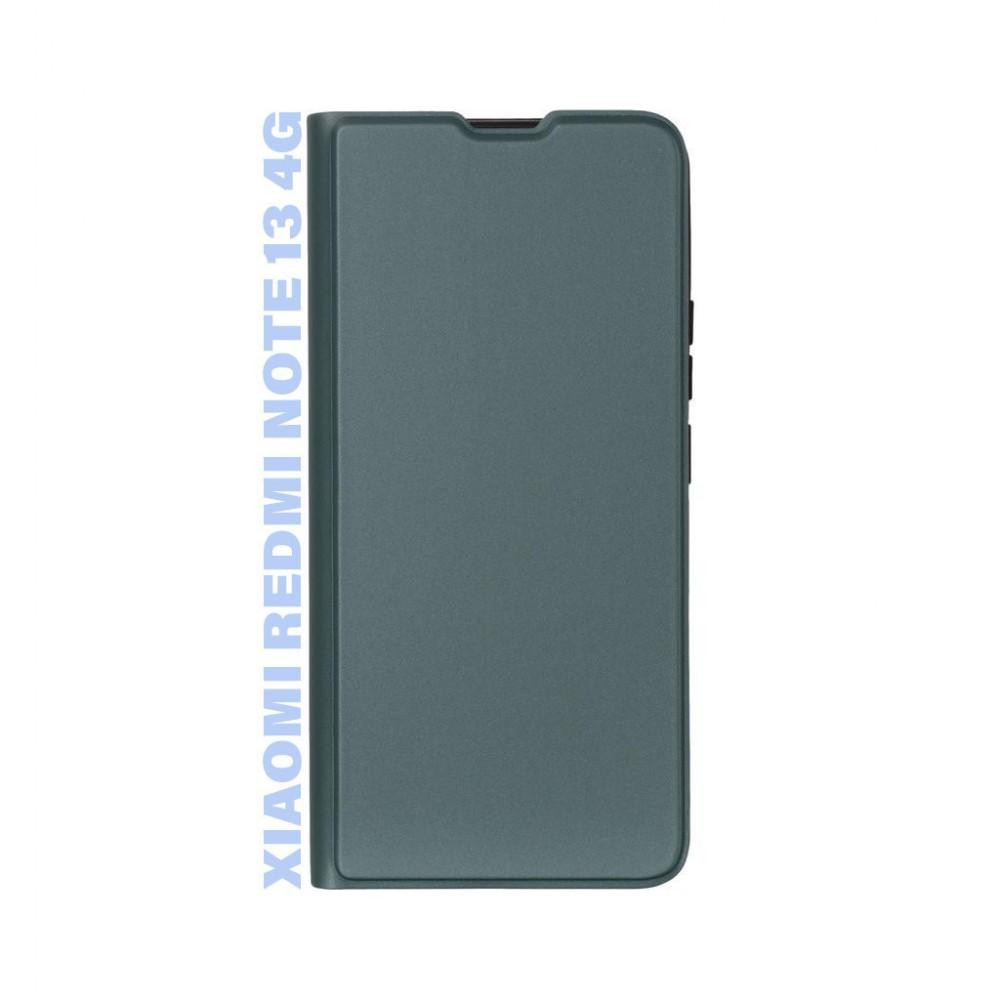 BeCover Чохол-книжка  Exclusive New Style для Xiaomi Redmi Note 13 4G Dark Green (711218) - зображення 1