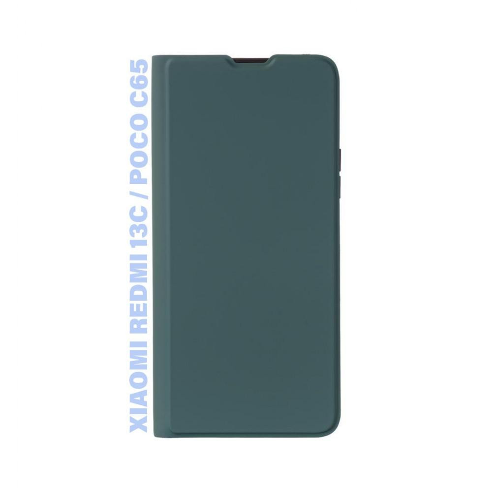 BeCover Чохол-книжка Exclusive New Style для Xiaomi Redmi 13C / Poco C65 Dark Green (711195) - зображення 1