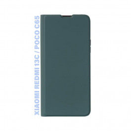   BeCover Чохол-книжка Exclusive New Style для Xiaomi Redmi 13C / Poco C65 Dark Green (711195)